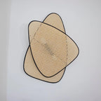 Wall Sconce | Natural Bamboo & Black Metal | Ø33 & Ø46 cm