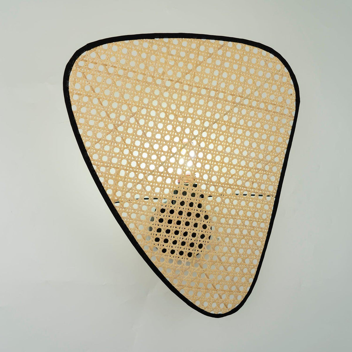 Wall Sconce | Natural Bamboo & Black Metal | Ø33 & Ø46 cm