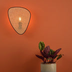 Wall Sconce | Natural Bamboo & Black Metal | Ø33 & Ø46 cm