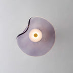 Wall Sconce | Round Glass Globe & Integrated Warm White LED | Dia 25 cm