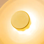 Wall Sconce | Round Glass Globe & Integrated Warm White LED | Dia 25 cm