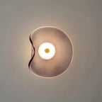 Wall Sconce | Round Glass Globe & Integrated Warm White LED | Dia 25 cm