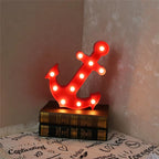 Wall Sconce | Scandinavian Anchor Design & Built-In LED