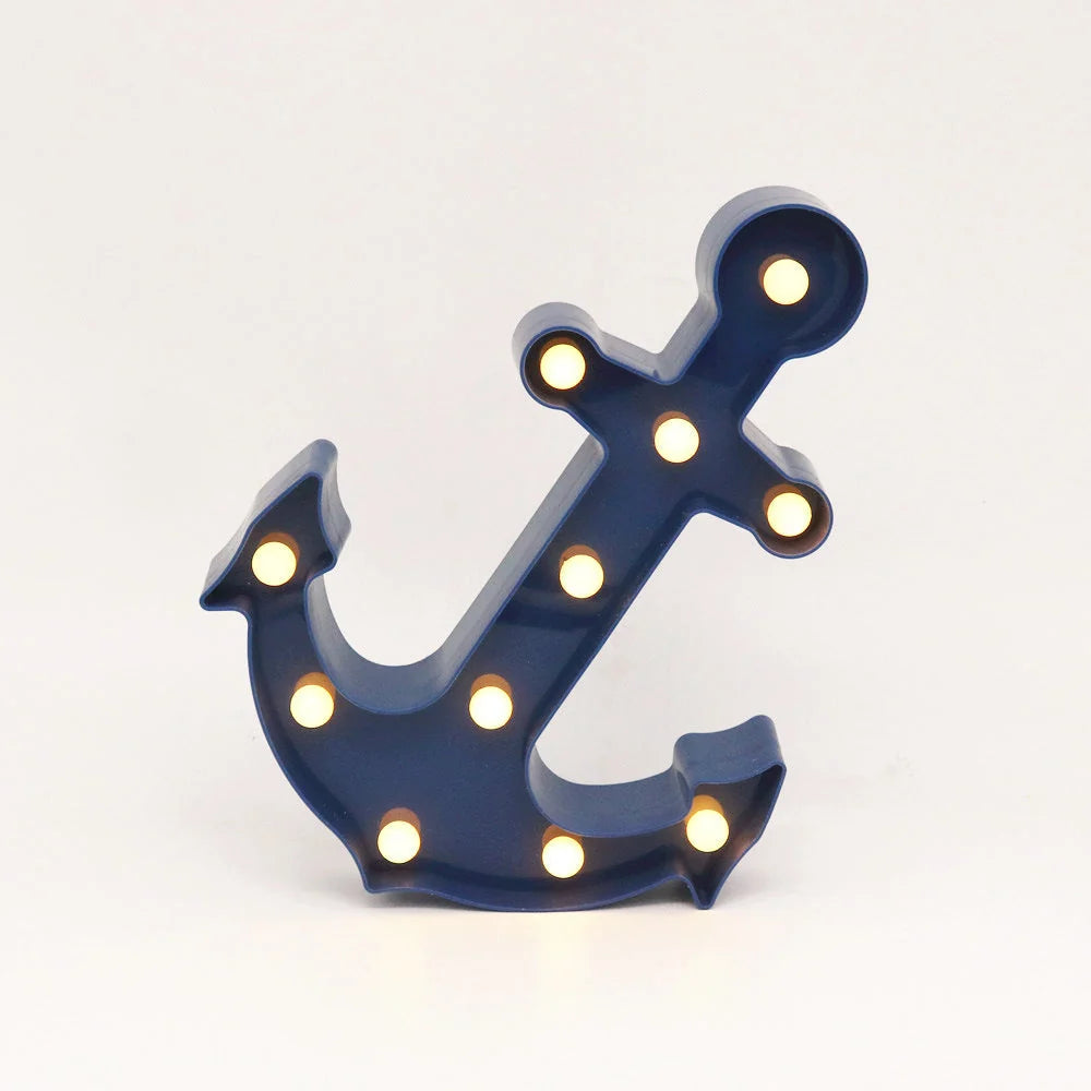 Wall Sconce | Scandinavian Anchor Design & Built-In LED