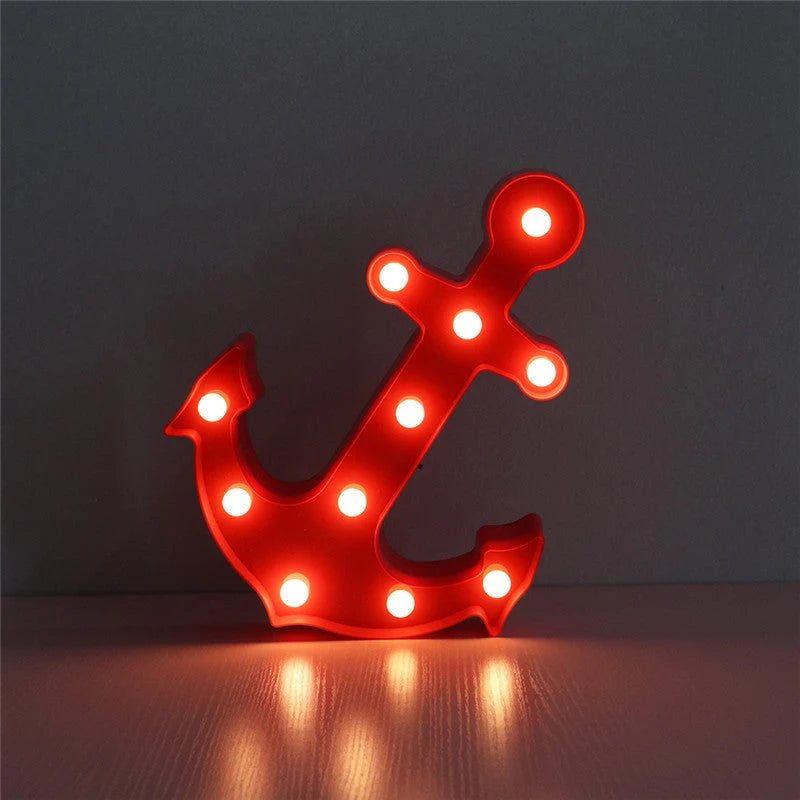 Wall Sconce | Scandinavian Anchor Design & Built-In LED
