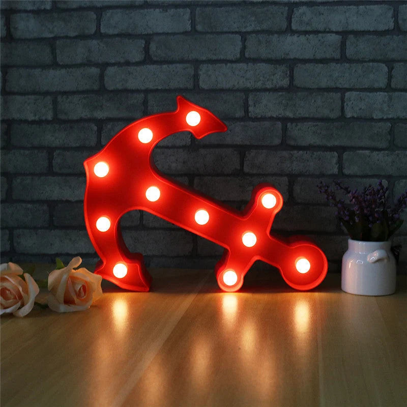 Wall Sconce | Scandinavian Anchor Design & Built-In LED
