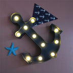 Wall Sconce | Scandinavian Anchor Design & Built-In LED