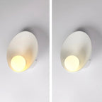 Wall Sconce | Seashell Resin Design | Hardwired Indoor Lighting