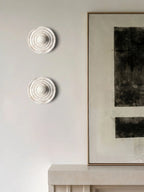 Wall Sconce | Seashell Resin Design | Hardwired Indoor Lighting