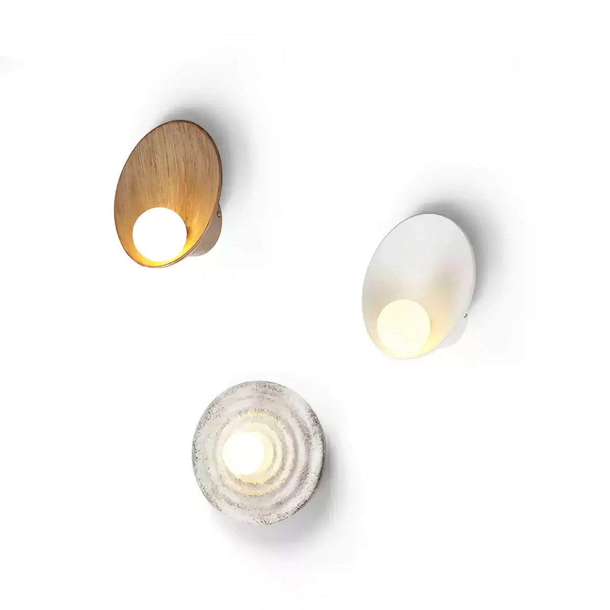 Wall Sconce | Seashell Resin Design | Hardwired Indoor Lighting