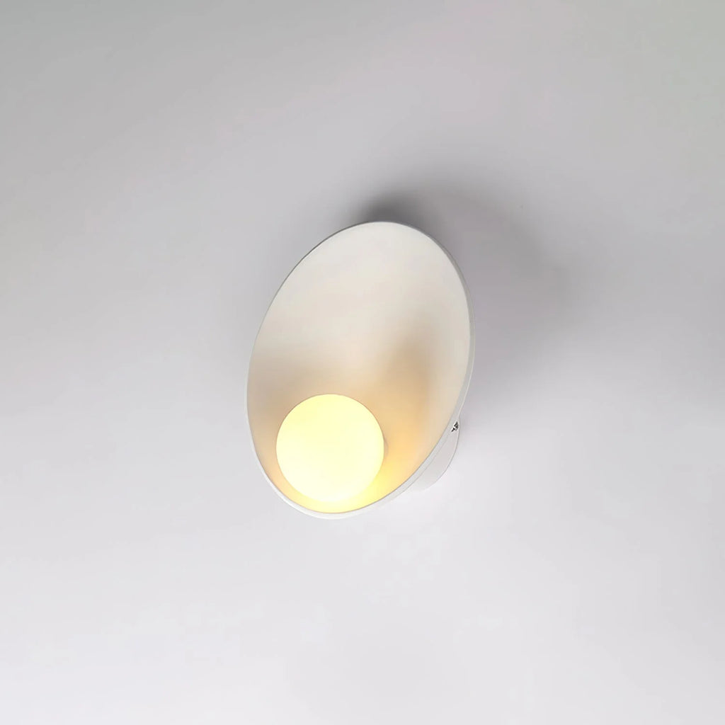 Wall Sconce | Seashell Resin Design | Hardwired Indoor Lighting