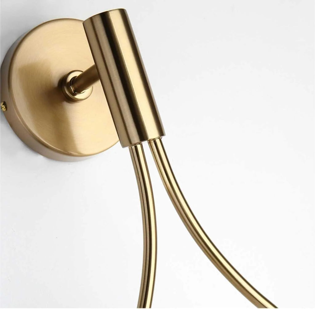 Wall Sconce | Teardrop Frame & Frosted Glass