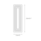 Wall Sconce | Travertine Body & Integrated LED | Moisture-Resistant IP20