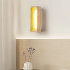 Wall Sconce | Travertine Body & Integrated LED | Moisture-Resistant IP20