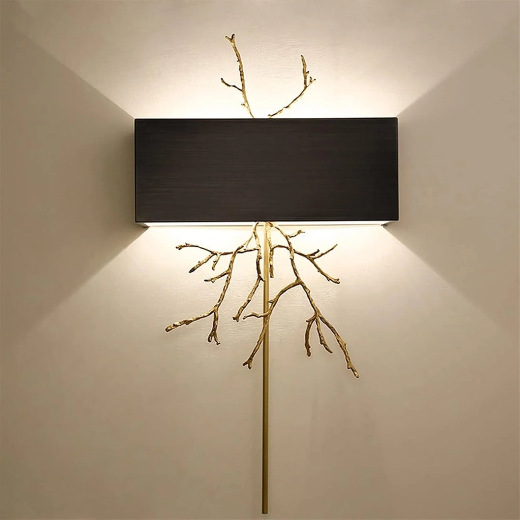 Wall Sconce | Twig Branch Design & Brass Body | 51 cm Diameter