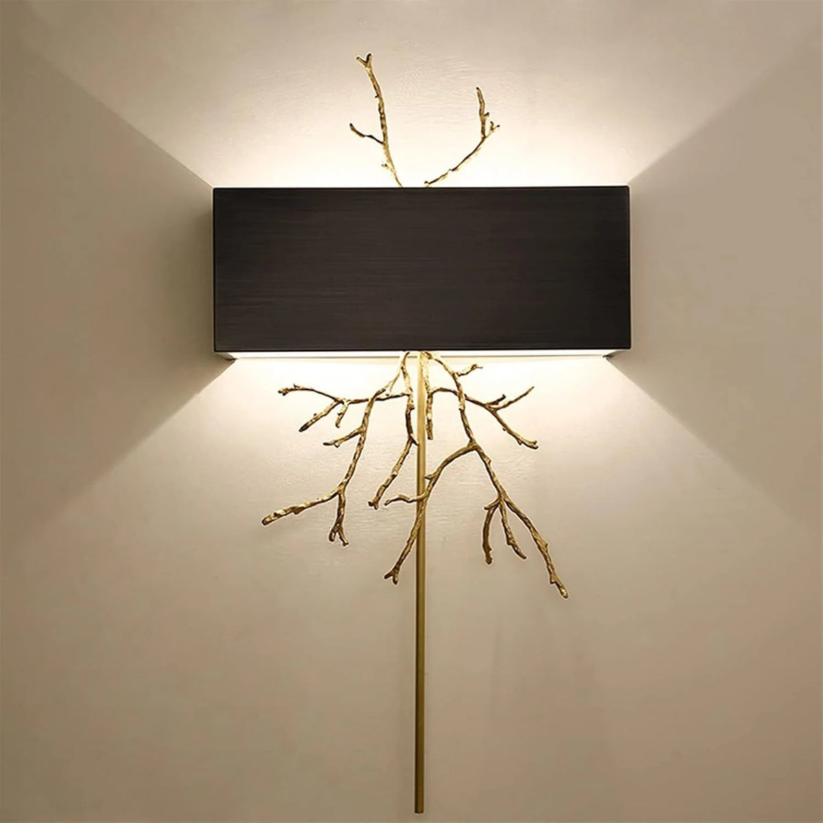 Wall Sconce | Twig Branch Design & Brass Body | 51 cm Diameter