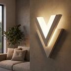 Wall Sconce | V-Shaped Dual-Layer LED