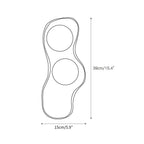 Wall Sconce | Wood Body & Glass Shade | Single Or Double Arm
