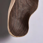 Wall Sconce | Wood Body & Glass Shade | Single Or Double Arm