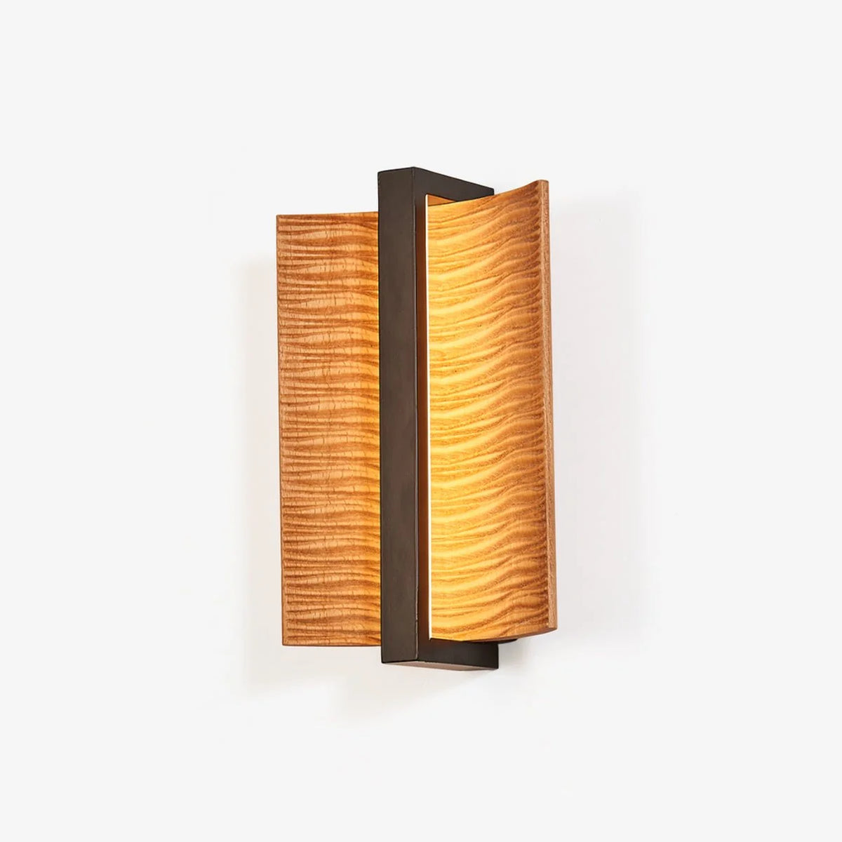Wall Sconce | Wood & Metal Accent & Integrated LED