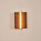 Wall Sconce | Wood & Metal Accent & Integrated LED