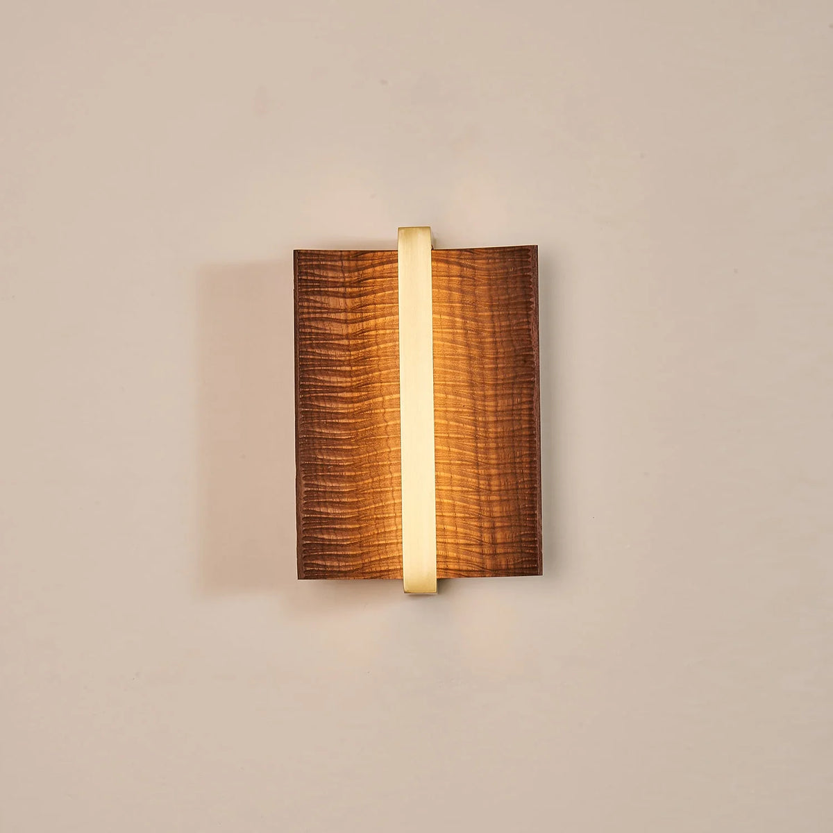 Wall Sconce | Wood & Metal Accent & Integrated LED