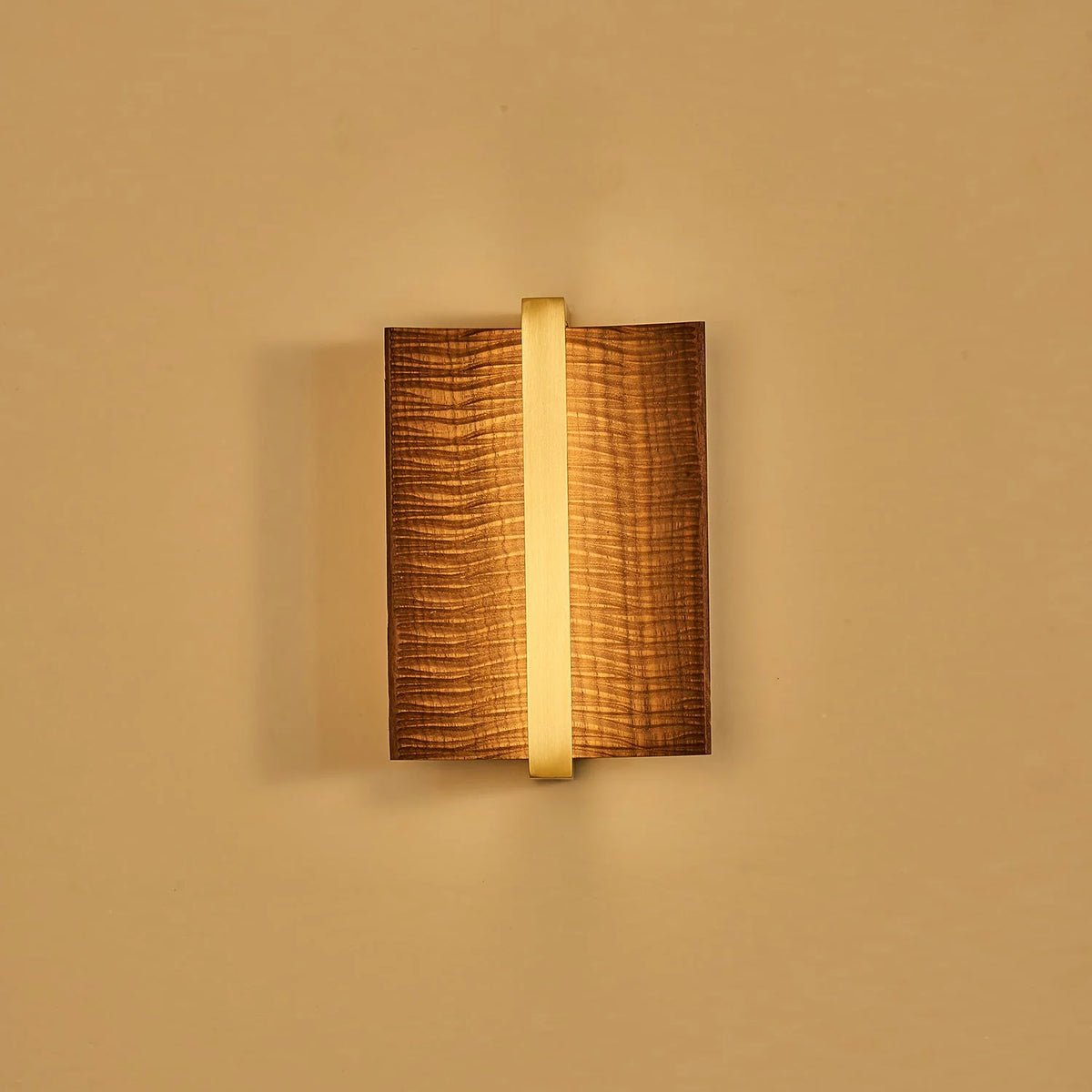 Wall Sconce | Wood & Metal Accent & Integrated LED