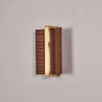 Wall Sconce | Wood & Metal Accent & Integrated LED