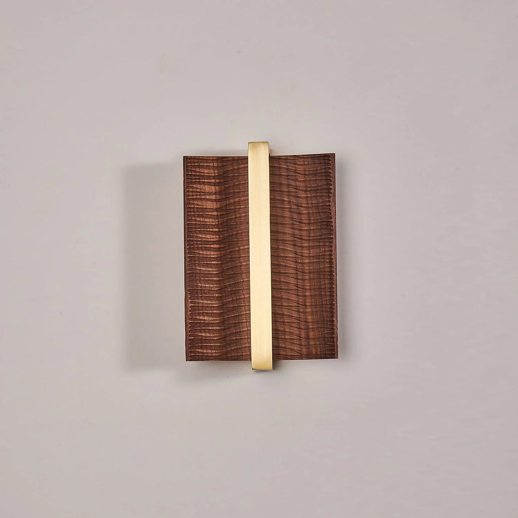 Wall Sconce | Wood & Metal Accent & Integrated LED