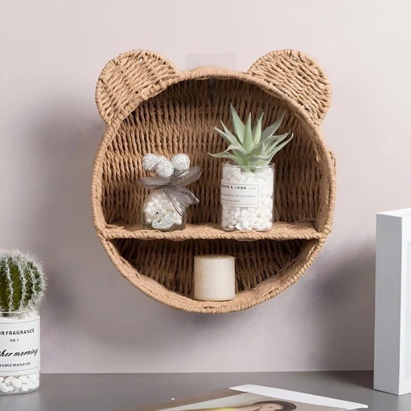 Wall Shelf | Animal-Shaped Wooden & Wall-Mounted