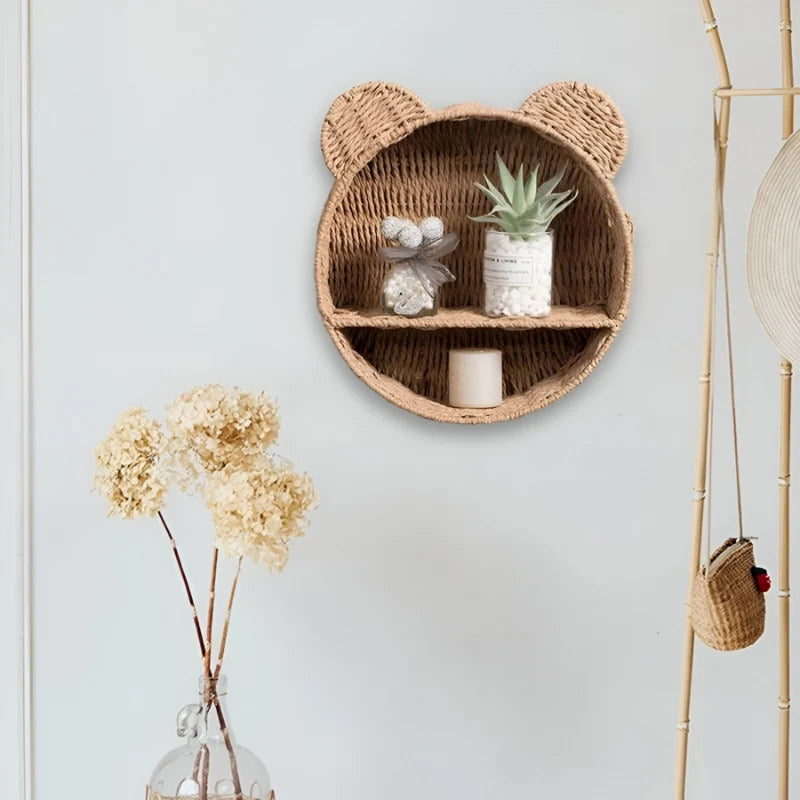 Wall Shelf | Animal-Shaped Wooden & Wall-Mounted