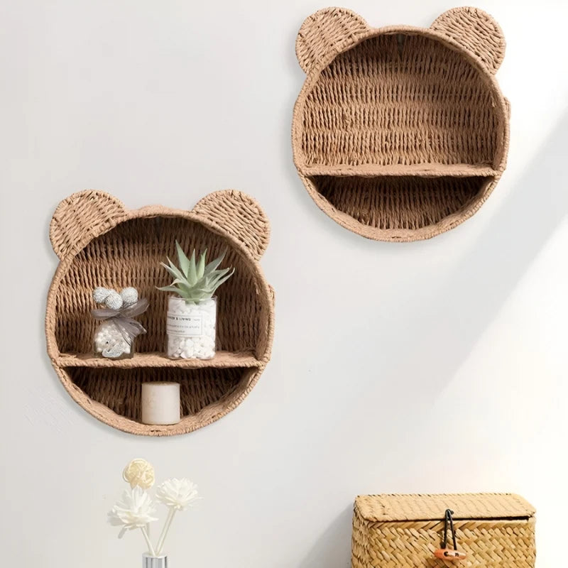 Wall Shelf | Animal-Shaped Wooden & Wall-Mounted