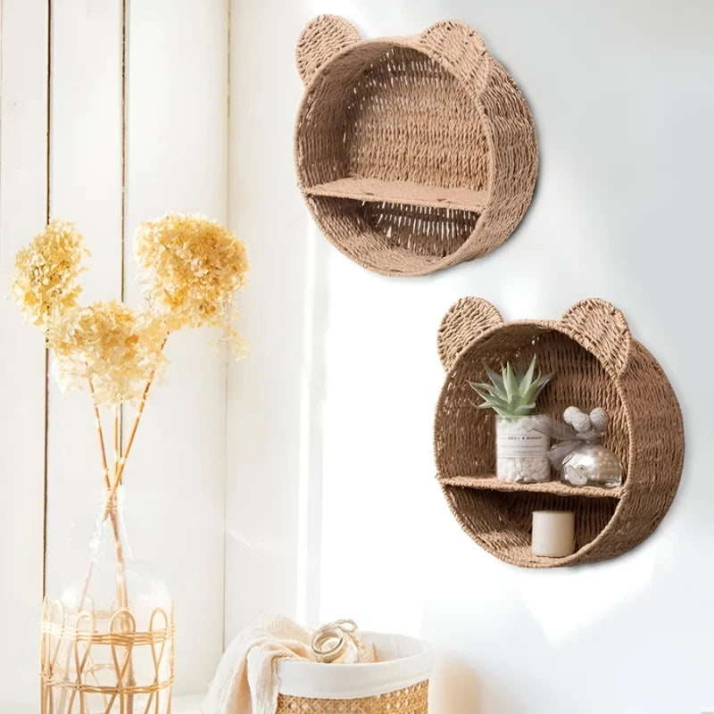 Wall Shelf | Animal-Shaped Wooden & Wall-Mounted