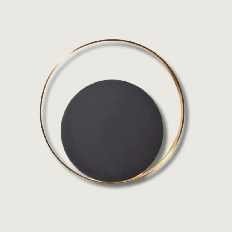 Wandleuchte | Kreisförmiges LED Warmes Licht | 25 cm Durchmesser
