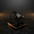 Watch Winder | Silent Motor & Adjustable Rotation | Wood & Glass Finish