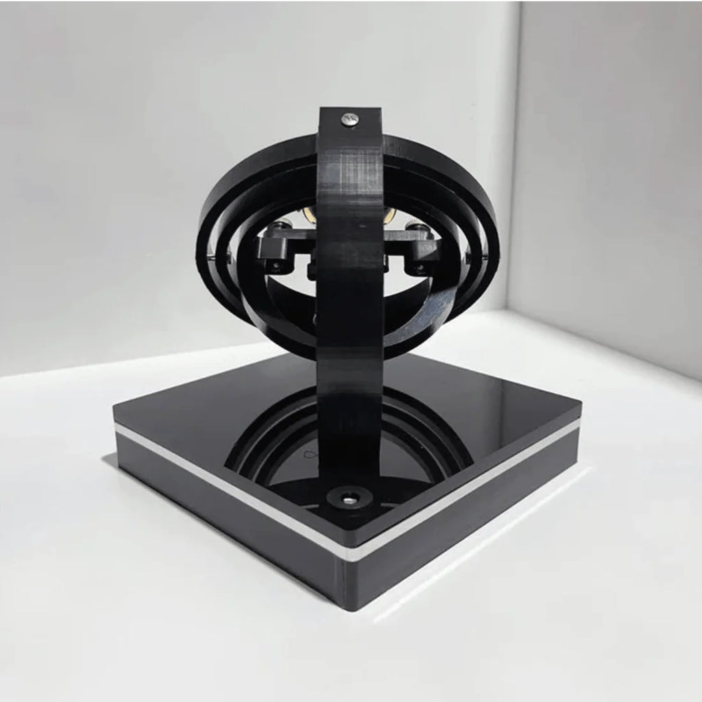 Watch Winder | Silent Motor & Adjustable Rotation | Wood & Glass Finish