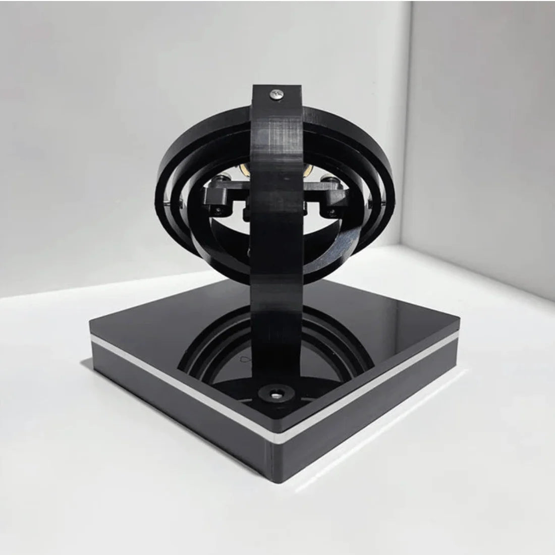 Watch Winder | Silent Motor & Adjustable Rotation | Wood & Glass Finish