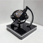Watch Winder | Silent Motor & Adjustable Rotation | Wood & Glass Finish