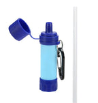 Water Filter | Removes 99.99% of Bacteria & Integrated Drinking Straw | 1200 L Capacity