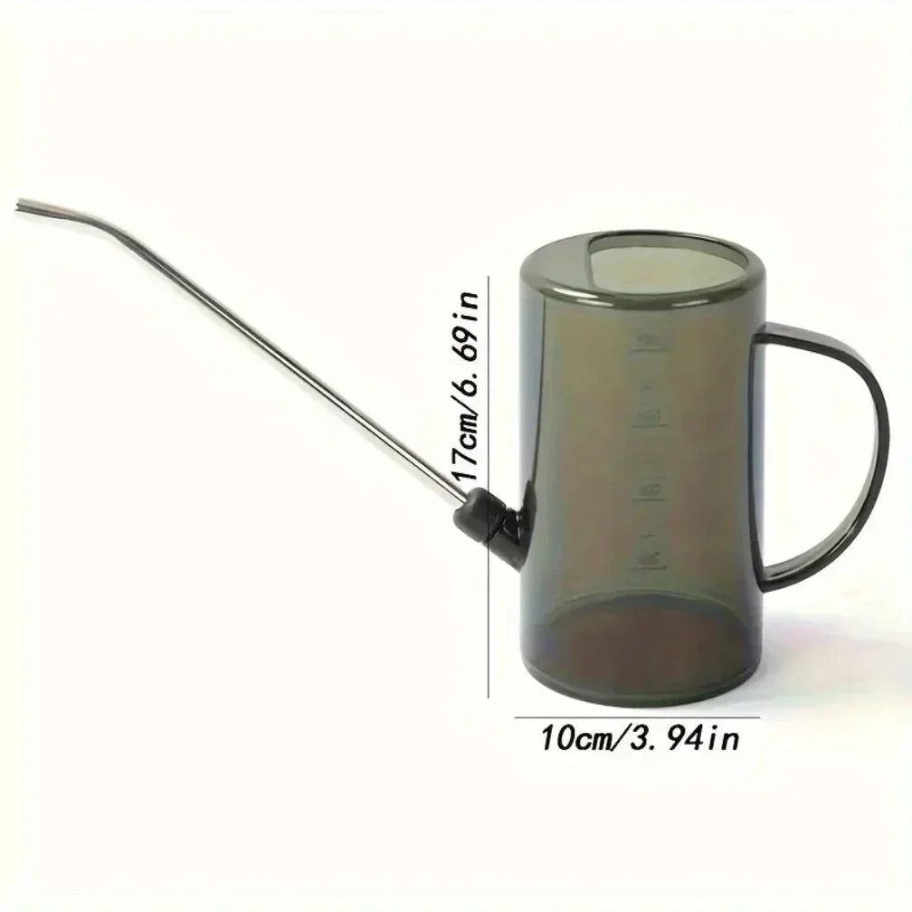 Watering Can | Long Metal Spout & Measurement Markers