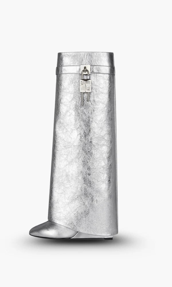 Wedge Boots | Vegan Leather & 9 cm Hidden Wedge