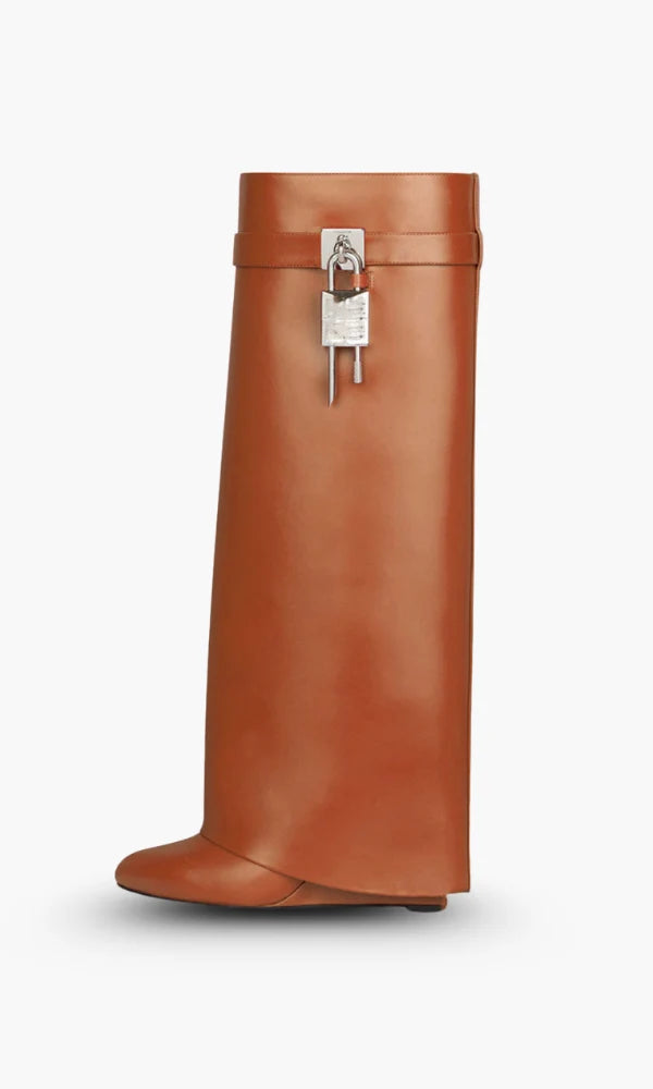 Wedge Boots | Vegan Leather & 9 cm Hidden Wedge