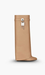 Wedge Boots | Vegan Leather & 9 cm Hidden Wedge
