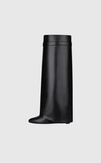Wedge Boots | Vegan Leather & 9 cm Hidden Wedge