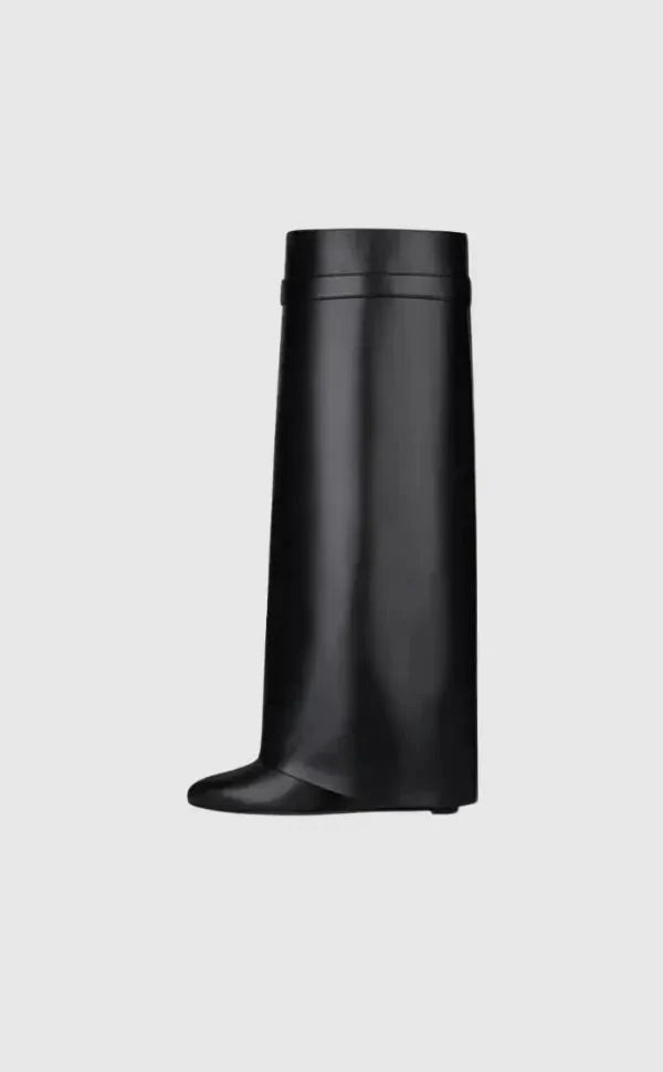 Wedge Boots | Vegan Leather & 9 cm Hidden Wedge