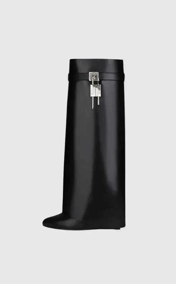 Wedge Boots | Vegan Leather & 9 cm Hidden Wedge