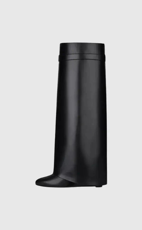 Wedge Boots | Vegan Leather & 9 cm Hidden Wedge
