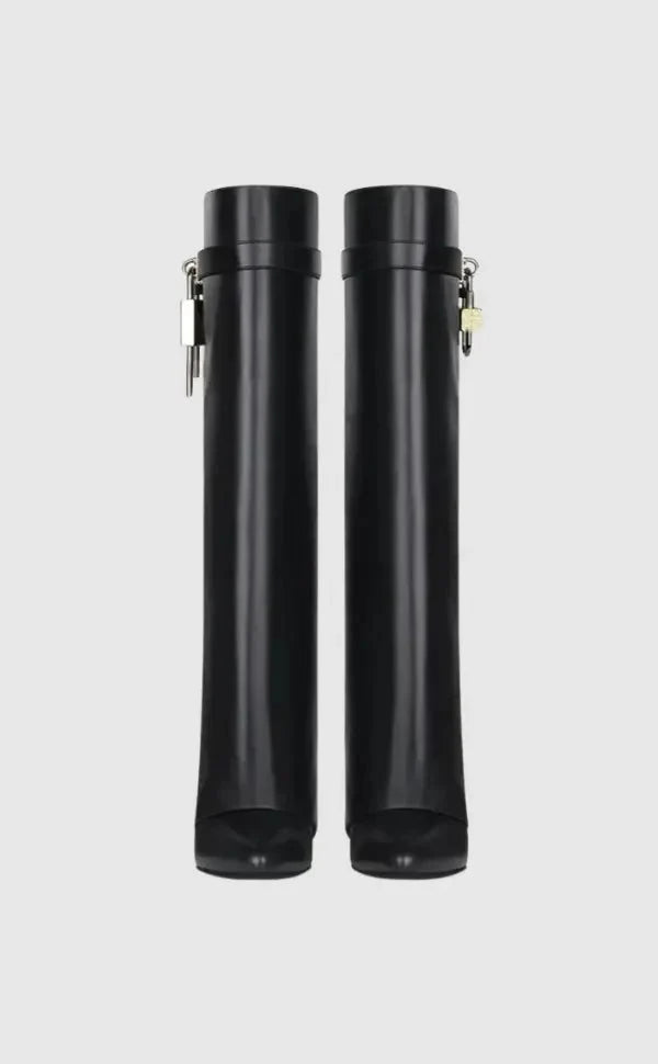 Wedge Boots | Vegan Leather & 9 cm Hidden Wedge