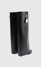 Wedge Boots | Vegan Leather & 9 cm Hidden Wedge