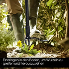 Weed Puller | Foot-Operated & Back-Friendly | Detachable Handle
